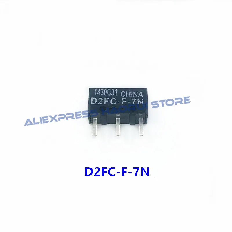10Pcs Origina mouse micro switch D2FC-F-7N 20M OF D2FC-F-K(50M) D2F D2F-F D2F-L D2F-01 D2F-01FL D2F-01F-T D2F-F-3-7 Mouse Button