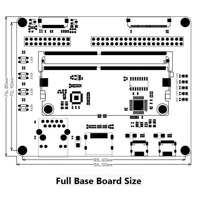 OS-X25S225 Xilinx Spartan 7 FPGA Beginner Development Board Core Board for Embedded System Learning