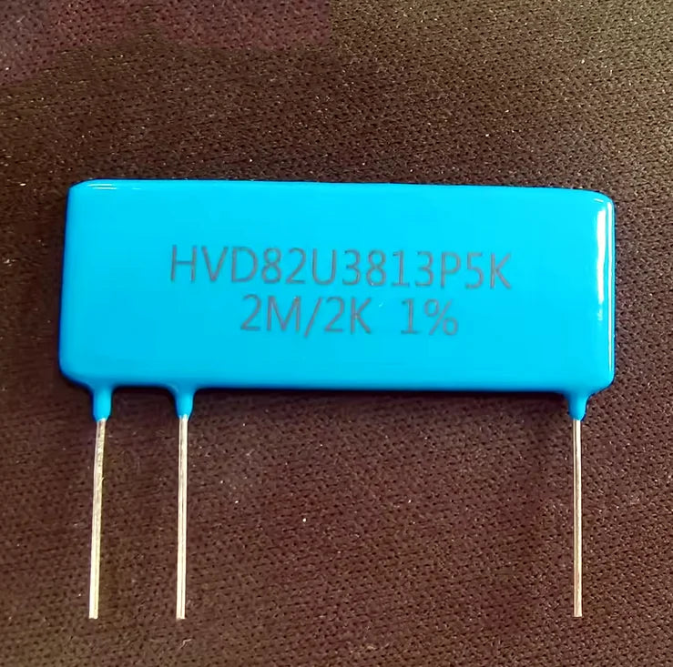 1PCS HVD82U3813P5K thick film non inductive high voltage divider resistor with a resistance of 2M/2K1% sampling resistor