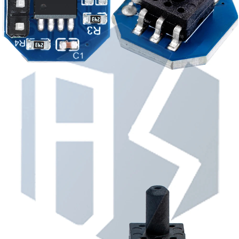 XGZP040 Air Pressure Sensor Module: 0-40KPA (Air/Water Pressure, Level & Depth) – Compatible for Arduino