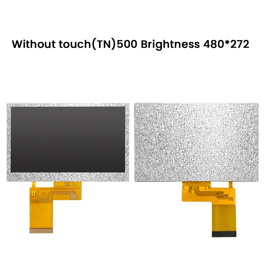 4.3 Inch TFT LCD Display 480*272 RGB IPS Full View 40PIN ESP32-S3 HDMI Driver ST7625 NV3047 Capacitive Resistance Touch Screen