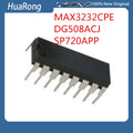 5Pcs/Lot  MAX3232CPE  MAX3232   DG508ACJ      SP720APP    DIP16