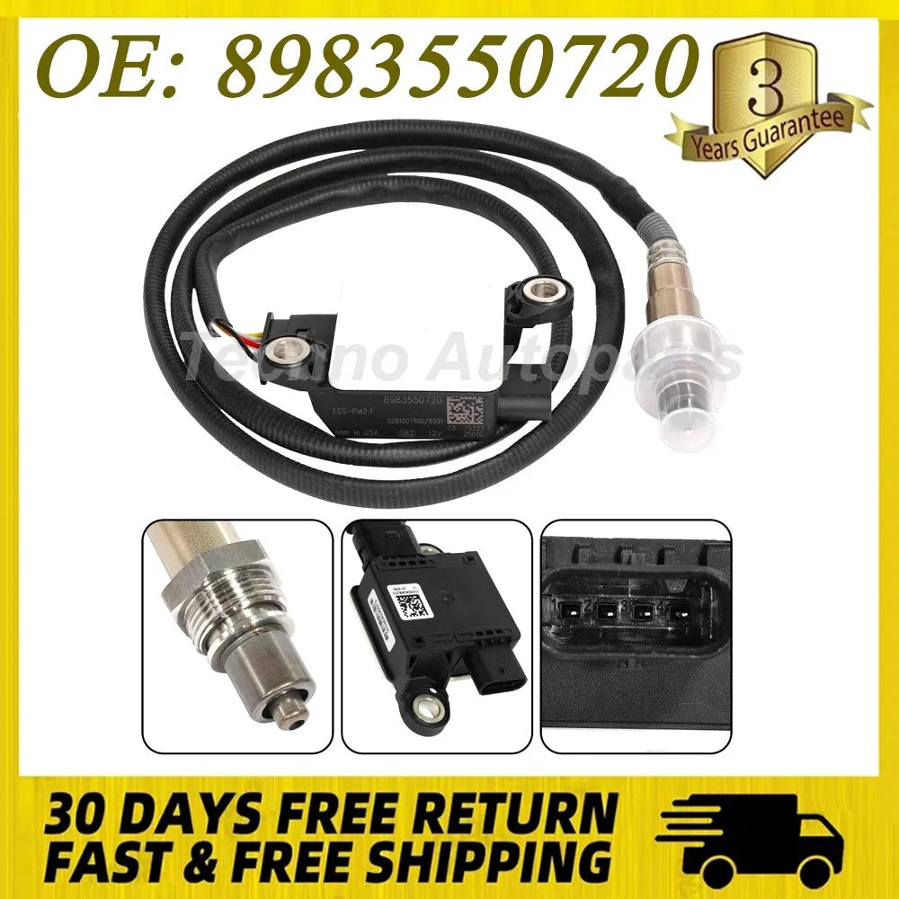 High Quality PM Particulate Matter Sensor 89835-50720 8983550720 1275100944 For Isuzu D-MAX 0281006991 1277023203 0281007890