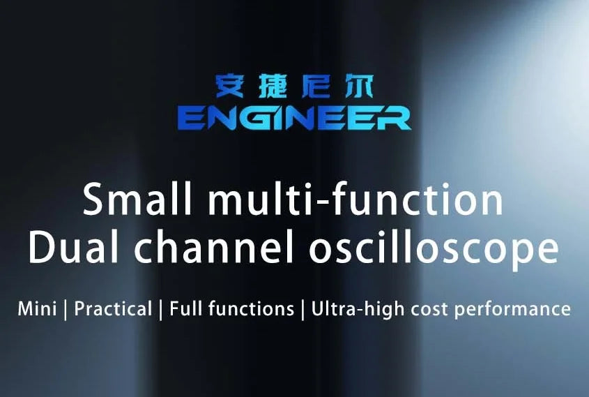 50M SCO2 Dual-Channel Digital Oscilloscope 10MHz Sampling Rate 2.5 KSA/s Analog Bandwidth Automatic PWM Electronic Repair Tool