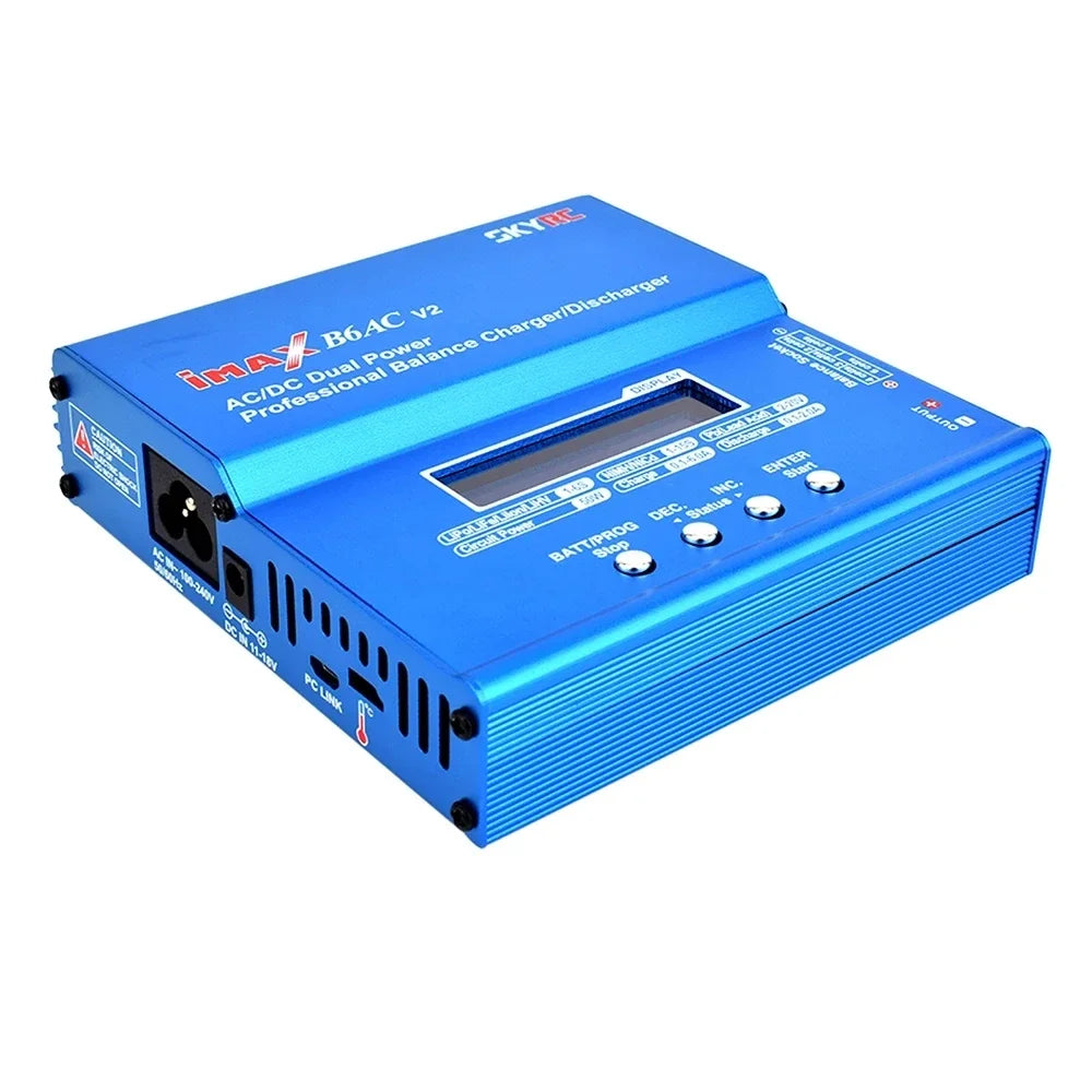 SKYRC IMAX B6AC V2 50W 6A Balance Charger Discharger Digital LCD Screen Li-ion Nimh Lipo Battery for RC Model Battery Charging