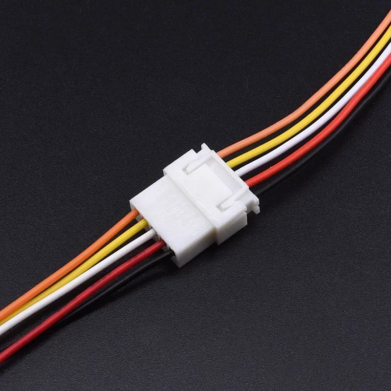 10PCS JST XH2.54 XH 2.54mm Wire Cable Connector 2P/3P/4P/5P/6 Pin Pitch Male Female Plug Socket 10cm/20cm/30cm Length 26AWG