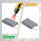 1/5m PVC Heat Shrink Tube Width 50mm ~ 450mm Grey 18650 Lipo Battery Pack Insulated Cable Sleeve Protection Battery Film Wrap