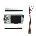 1PCS 433-510 LoRa Blue Oled Wifi SX1276 Module IOT Development Board With Antenna For ESP32  Electronic Diy Kit