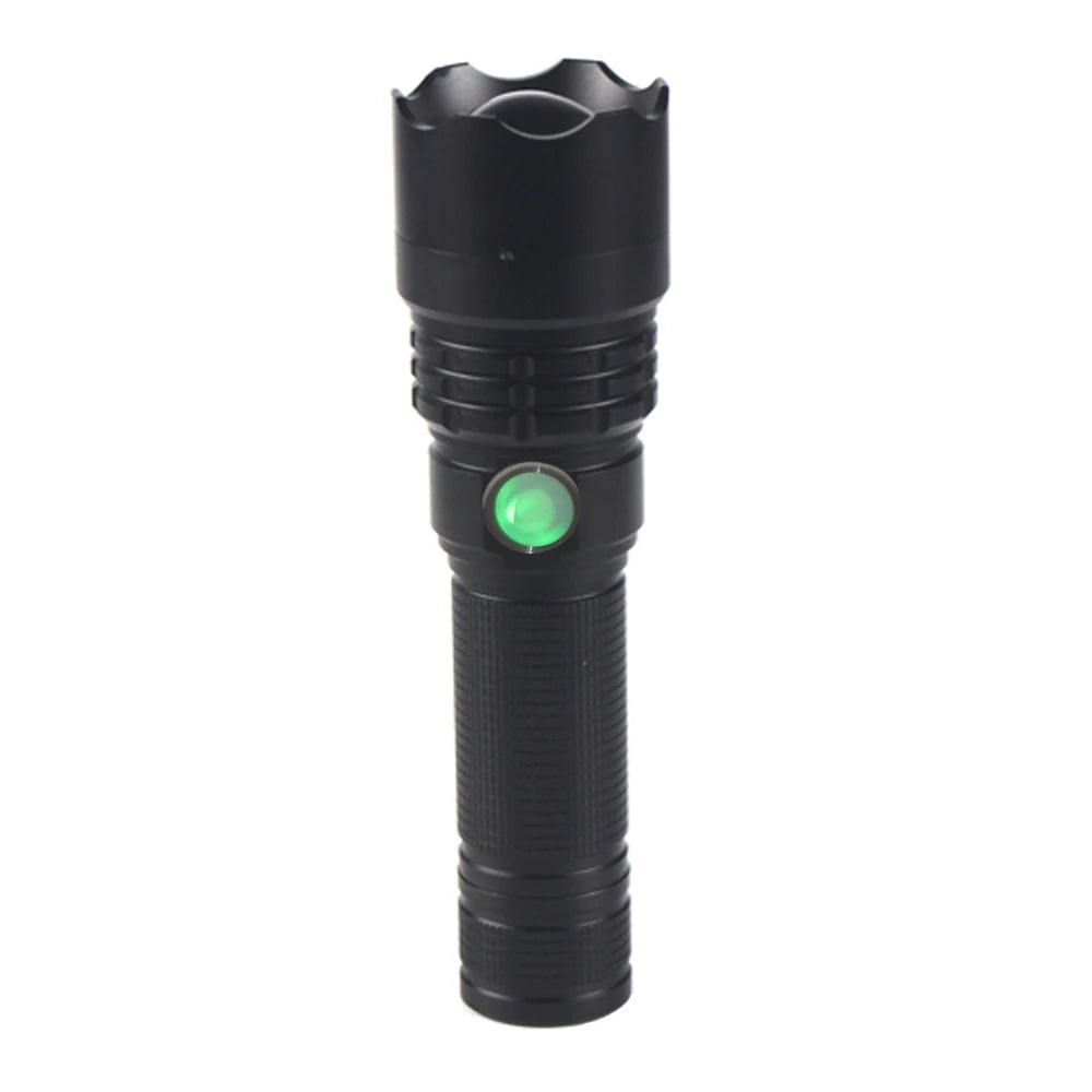 IR 850nm/940nm Tactical Infrared Radiation Zoomable LED Flashlight Type-c USB charging Focus Night Vision Hunting Torch