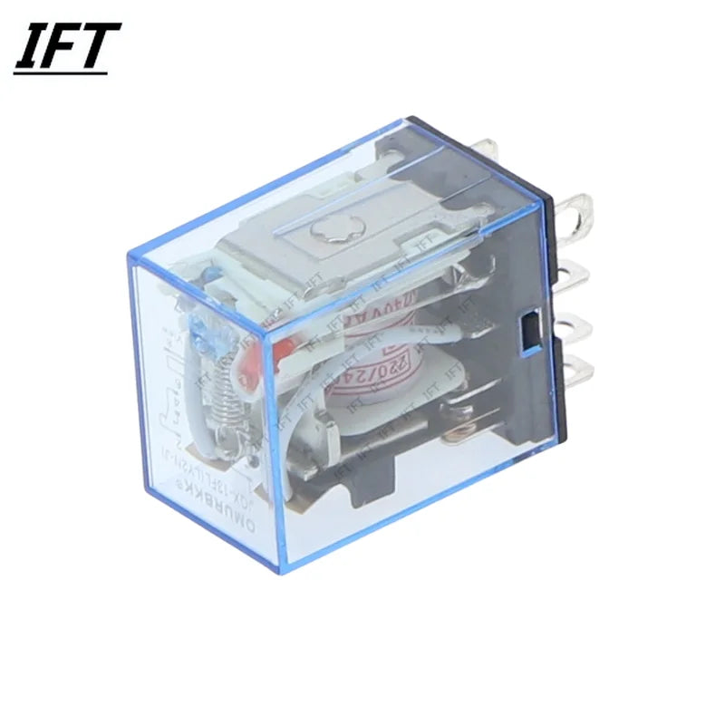 1Pc LY2NJ HH62P HHC68A-2Z Electronic Micro Mini Electromagnetic Relay 10A 8PIN Coil DPDT DC12V,24V AC110V 220V Hot