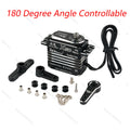 GX Yipin X50 Pro 50KG HV Servo Waterproof IPX8 Digital Brushless Motor for 1/8 1/10 RC Cars/Crawlers 25T Metal Arm Gear 180/270