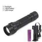150 Yards Professional Focus Night Vision Hunting Torch 10W IR 850nm/940nm Tactical Infrared Radiation Zoomable LED Flashlight