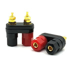 1/5/10pcs Banana Plugs Jack Socket Couple Terminals DIY Connectors Red Black Connector Amplifier Terminal Binding Post Speaker