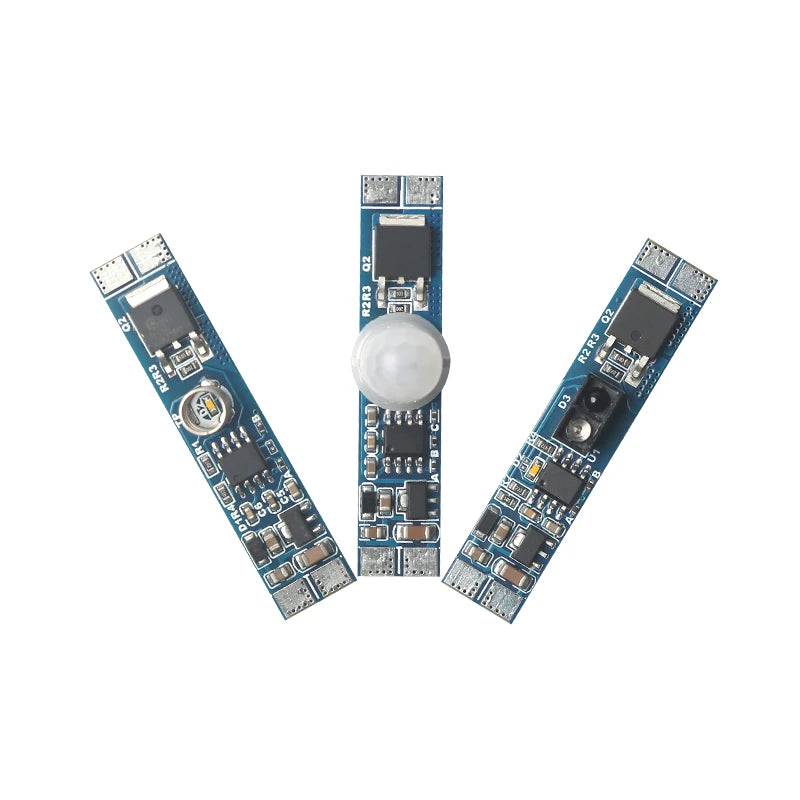 DC12V 24V New Lead-free Sensing Module 8A Pir Motion/ IR Hand Wave/Touch Sensor Module for LED Cabinet Light