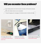 USB 1/2 to 1 Male/2 Female Three Head Data Cable 2-in-1 Dual Female Port Car Charging Extension Data Cable