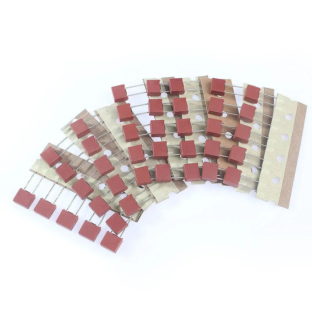 55PCS Square Fuse Components Kit 250V Fuse for Slow Blow Tube Fuse 0.5A 1A 2A 2.5A 3.15A 4A 5A 6.3A 8A 10A 15A