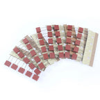 55PCS Square Fuse Components Kit 250V Fuse for Slow Blow Tube Fuse 0.5A 1A 2A 2.5A 3.15A 4A 5A 6.3A 8A 10A 15A