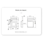 ME54BS62 Cortex-M33 Soc NRF54L15 BLE 6.0 SPI I2S UART Sidewalk Transmission Wireless Bluetooth Mesh Module-A86G