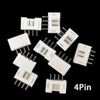50/100PCS JST PH2.0mm Wire Connector Male Housing 2mm 2.0mm Pitch 2/3/4/5/6Pin Male Plug Plastic Shell Pin Header PCB Terminal