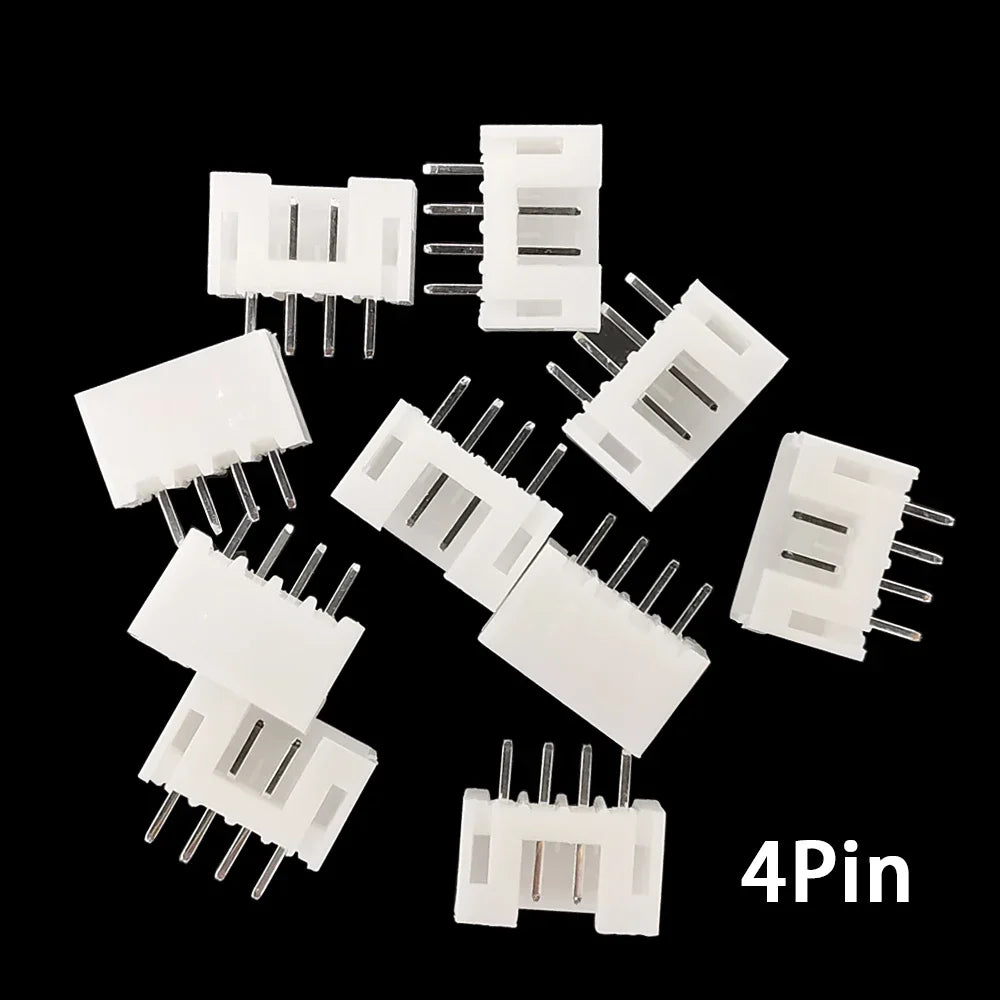 50/100PCS JST PH2.0mm Wire Connector Male Housing 2mm 2.0mm Pitch 2/3/4/5/6Pin Male Plug Plastic Shell Pin Header PCB Terminal