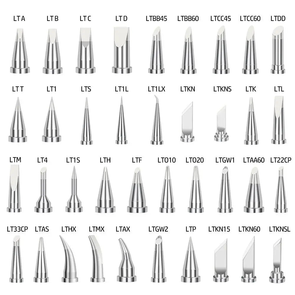 Oxygen-free Copper LT Series Welding Tips Horseshoe Shape Lead Free Solder Head for Weller WSD81 WD1000 WSP80 WP80