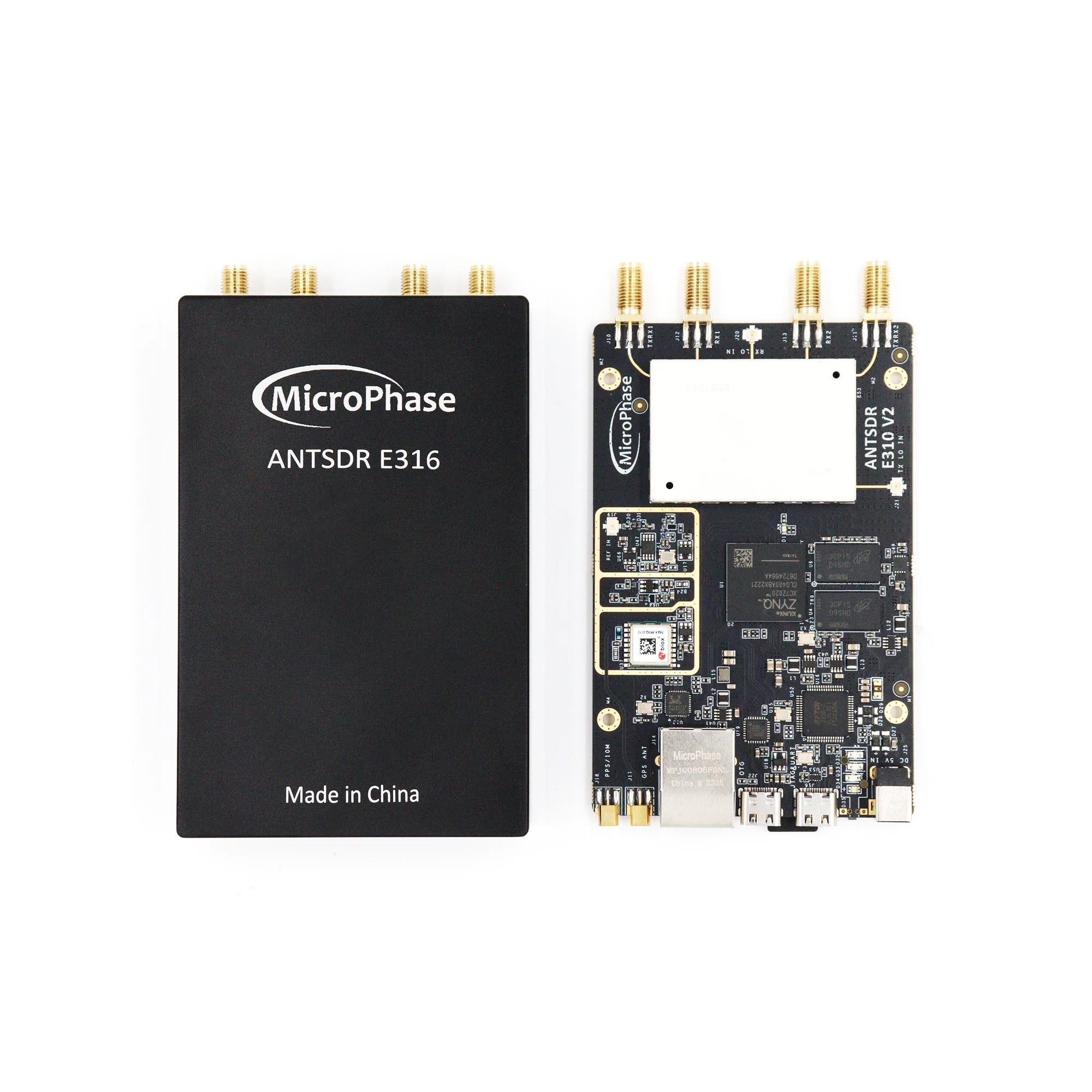 MicroPhase ANTSDR Software Defined Radio Demo Board ZYNQ 7000 SoC XC7A020 ADI AD9361 AD9363 MIMO SDR E316