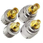 RF Coaxial Straight Connector Converter SMA Male Female to N TNC BNC UHF PL259 SO239 SMA Adapter
