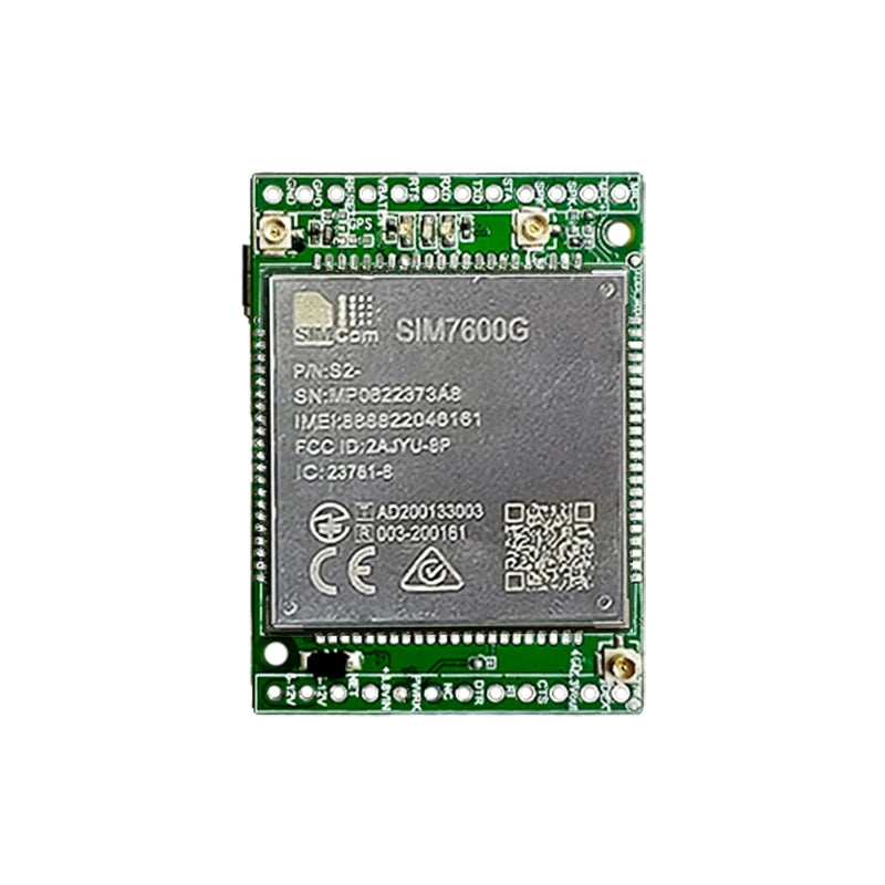 SIM7600 Core Board LTE CAT1+GNSS Module SIM7600G Global Band SIM7600SA SIM7600E Development Board Breakout Kit with Antenna
