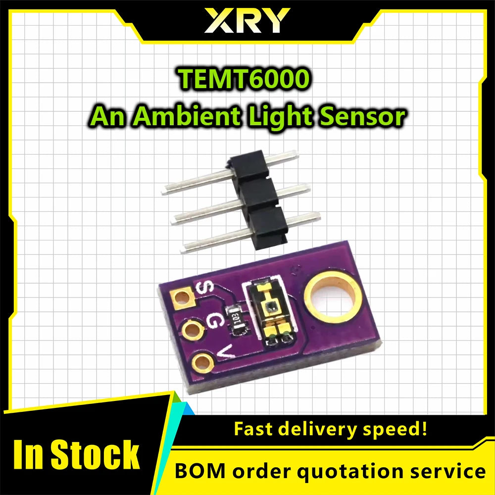 TEMT6000 Light Sensor Professional TEMT6000 Photosensitive Sensor For Arduino Smart Electronics Test the Ray intensity Module
