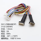 5pc 2-8P GH1.25 WT Latch Female Male Extension 26AWG 20cm Silicon Cable JST GHR-15V-S SSHL-002T-P0.2 Crimp High Temp Resis Wire