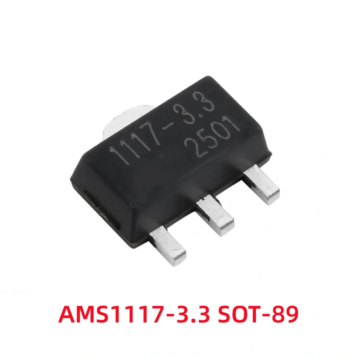 50/100Pcs AMS1117-1.2V 1.5V 1.8V 2.5V 3.3V ADJ SOT-223 SOT-89 AMS1117CD-5.0 TO-252 Adjustable/Fixed Low Dropout Linear Regulator