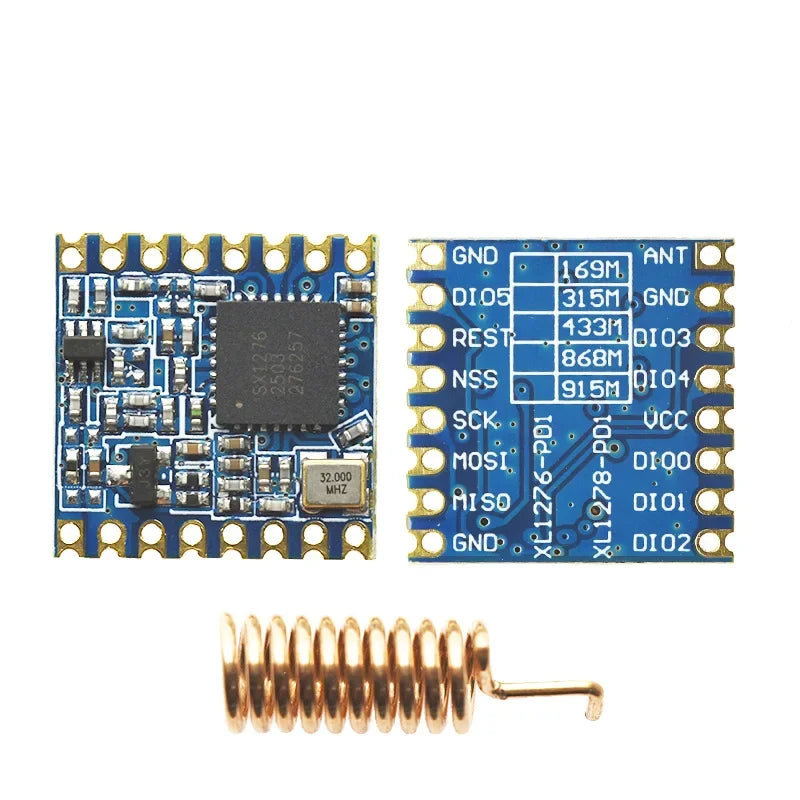 1~30Pcs SX1276 LORA Spread Spectrum Wireless Module 868 915MHz SPI Interface Long Range Wireless Communication Transceiver Modul
