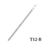 Silverflo T12 Soldering Iron Tips 2.4D 3C B I K for 938BD-III Soldering Station
