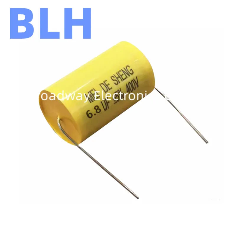 5PCS Non-polar Axial Audio Frequency Capacitor 400V 18UF 20UF 22UF 33UF 47UF