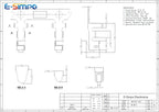 100pcs Xh2.54mm 2/3/4/5/6//7/8pin Terminals Plastic Shell Male /female Plug Housing Shell Connector