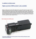 High Quality TT Motor DC Gear Motor Metal Output Shaft High Precision Encoder with Protective Shell