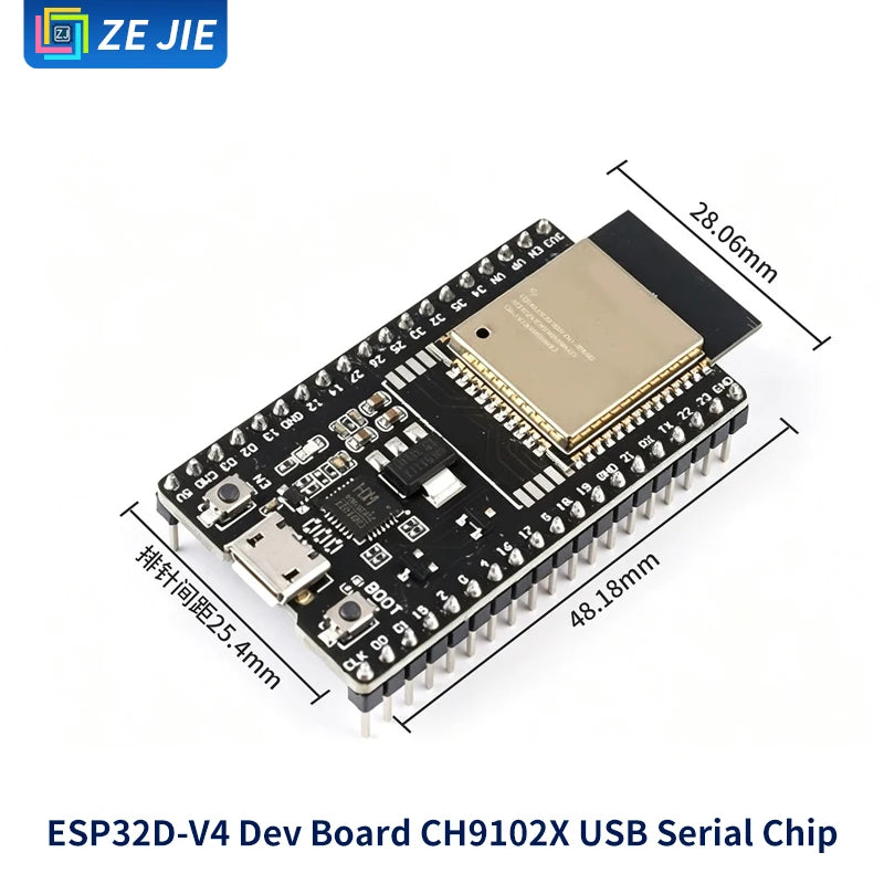 ESP32 Development Board Module, 8266 Wireless WiFi + Bluetooth, Dual-Core CPU, CH340 Chip, ESP32 Programming Socket
