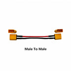 1/5/10PCS XT60 Extension Cable 14AWG 10CM Male to Male/Female to Female/Male to Female XT60 Wire for RC FPV Drone Lipo Battery