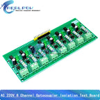 PC817 1 2 4 8 Channel Optocoupler Isolation Board Voltage Converter Adapter Module 3.6-30V Driver Photoelectric Isolated Module