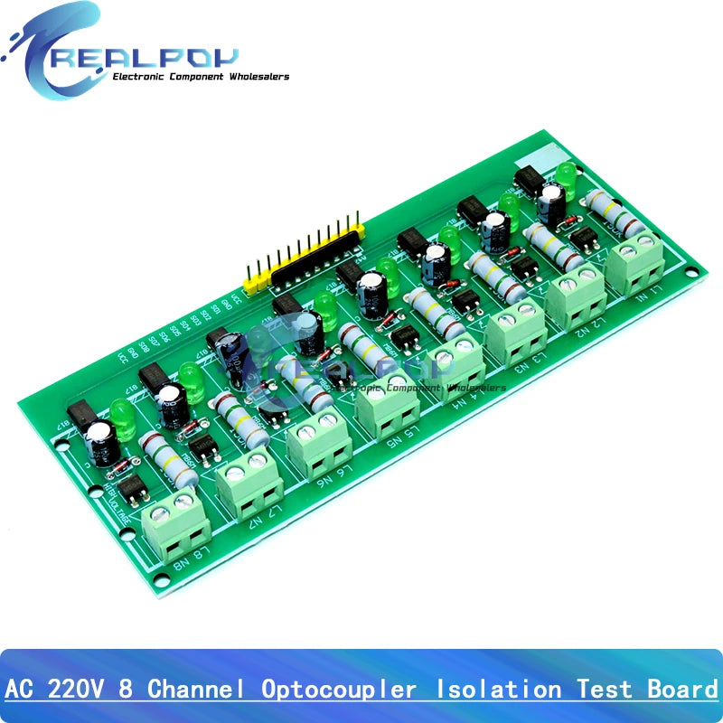 PC817 1 2 4 8 Channel Optocoupler Isolation Board Voltage Converter Adapter Module 3.6-30V Driver Photoelectric Isolated Module