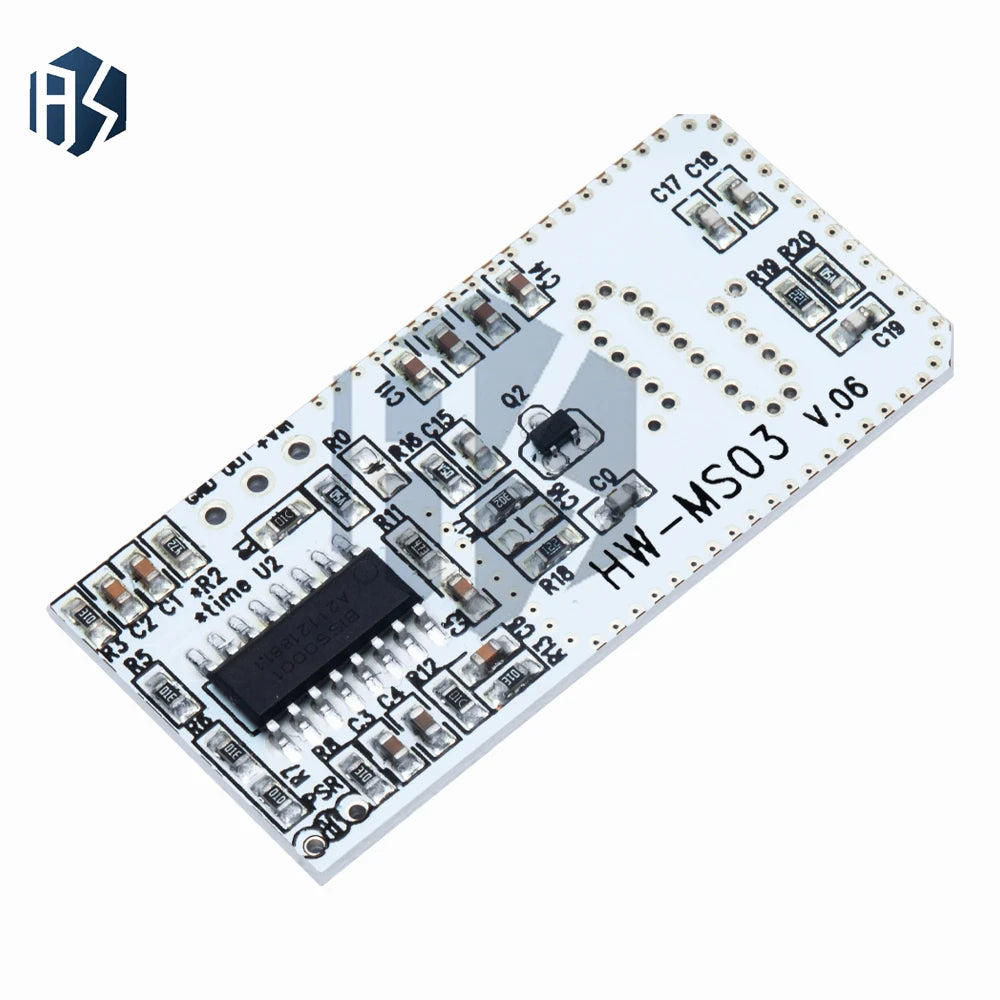 HW-MS03 2.4-5.8GHz Microwave Doppler Radar Motion Sensor - High-Precision Presence Detection Module for Arduino