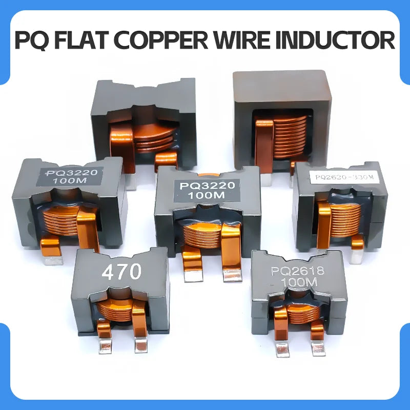 Flat Copper Wire PQ2615 PQ2616 PQ2617 PQ2618 PQ2620 Ferrite DC Filtering
