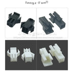100pcs 2P JST SM 2.54 Plug 2.54mm SM2.54 2 Pin Male Female Housing Connectors Electric Cable Electrical Wire To Wire Connector