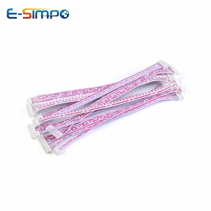 10PCS JST XH2.54 PH2.0 10/20/30/40/50cm Single/Double Head 7/8/9/10/12 Pin Crimp Electronic Flat Plug Wire Cable Connector 26AWG