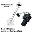 V2 Hotend Assembly For Bambu Lab P1S X1 X1C P1P With Heater Cartridge Thermistor 0.4 Nozzle Bambulab Hot end Extruder Accessorie