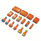 5PCS Quick Wire Connectors Lever Splicing 1/2/3/4/8/10 Pins Universal Compact Plugable Spliceable Male Female Terminals Blocks
