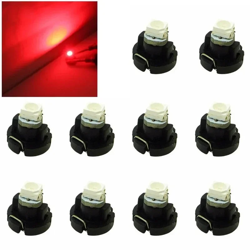 10pcs T3 T4.2 T4.7 1SMD LED low consumption high bright long life bulb NEO wedge instrument panel control light