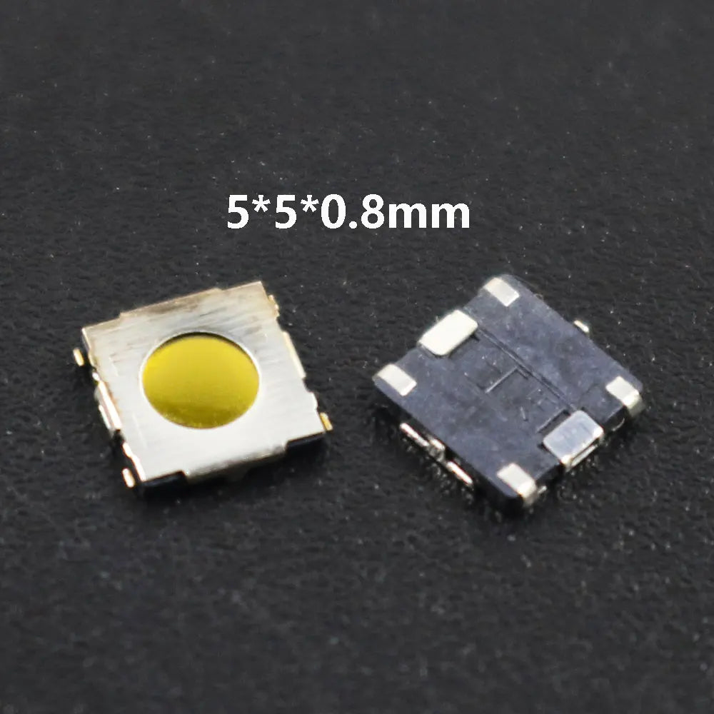 10Pcs/Lot Touch Tact Waterproof Switch Kit 4x4/5x5/4.5x4.5 SMT Micro Tactile Push Button Touch Switch 4 Pin LCD Monitor Repair ﻿