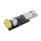 ESP01 Programmer Adapter UART GPIO0 ESP-01 Adaptaterr ESP8266 CH340G USB to ESP8266 Serial Wireless Wifi Developent Board Module