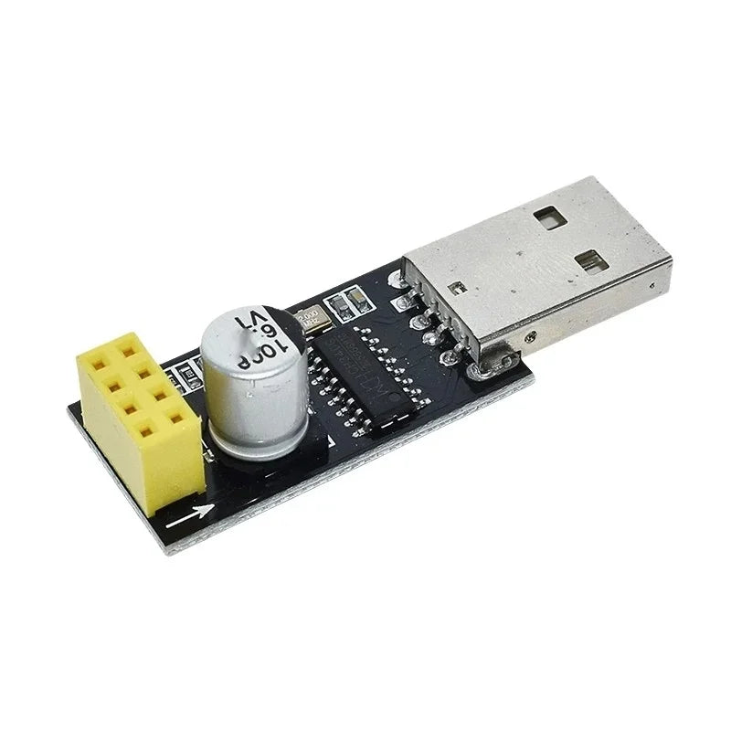 ESP01 Programmer Adapter UART GPIO0 ESP-01 Adaptaterr ESP8266 CH340G USB to ESP8266 Serial Wireless Wifi Developent Board Module